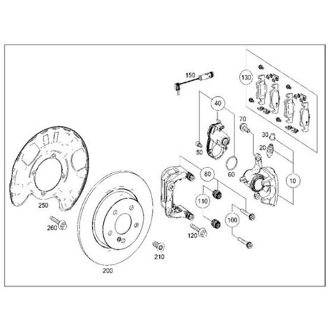 Disponible en 1 couleur : Noir Matériaux : Plastique + Métal Moteur de frein à main pour voiture, pour le fonctionnement du frein de stationnement. (1/5)