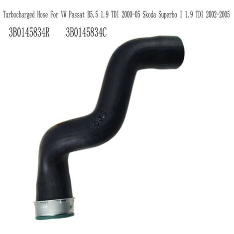1 couleur : Noir Matériau : Plastique Tuyau de turbocompresseur automobile Tuyau haute pression 3B0145834C (1/5)