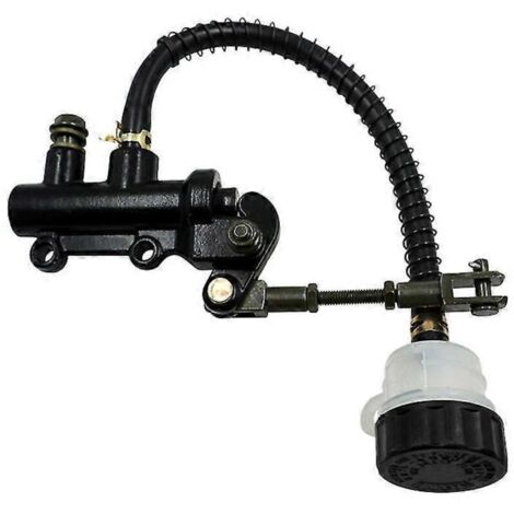 Pompe de frein arrière de moto, maître-cylindre hydraulique à pied, accessoires de réparation pour motos Suzuki, Kawasaki, Honda, universel. (1/4)