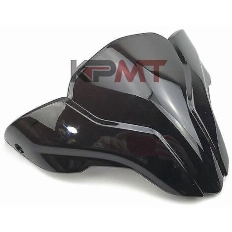 Déflecteurs de pare-brise noirs pour moto Bajaj Pulsar NS200 (200NS) - Accessoires de protection
