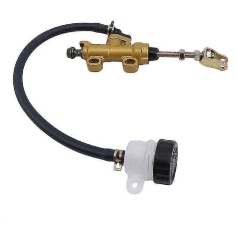 Pompe de frein arrière pour moto, pompe de frein hydraulique à pied arrière pour moto, maître-cylindre de frein arrière modifié, pièces détachées pour moto - or