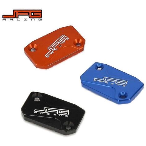 Bouchon de réservoir de liquide de frein et d'embrayage avant usiné CNC pour KTM SX, EXC, EXCF, SMR, SXF, XCF, EXC 125, 150, 200, 250, 300, 350, 400, 450, 500 et 530 - Noir