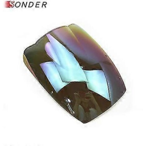 Pare-brise transparent en iridium pour Suzuki Katana 600 750 F GSX600F GSX750F (1987-1997, 1991-1996).