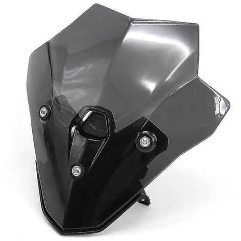 Pare-brise neuf pour moto BMW F900R (F 900r F900 R) - Déflecteurs d'air noirs (lot complet)