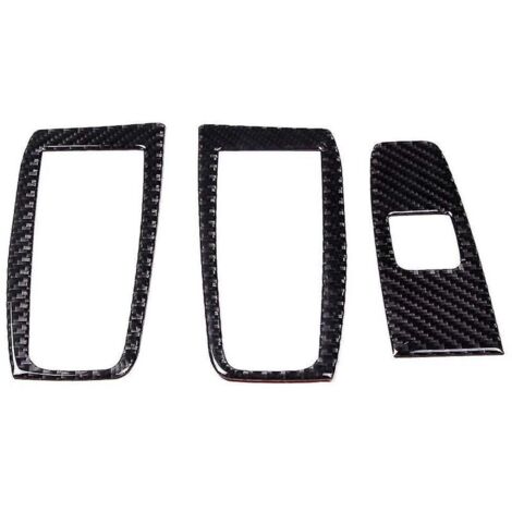 Pour BRZ 2022 Couvercle de commutateur de lève-vitre en fibre de carbone souple Accessoires de style et d'intérieur automobile--