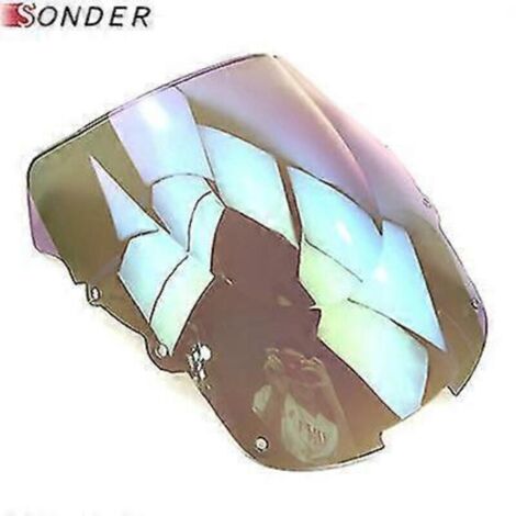 Pare-brise fumé pour moto Honda CBR 1100XX CBR 1100XX Super Blackbird 1996-2007 - Transparent irisé