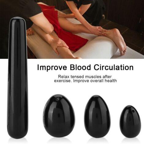 Lot de 4 bâtons de massage périnéal pour renforcement musculaire intime et bien-être féminin