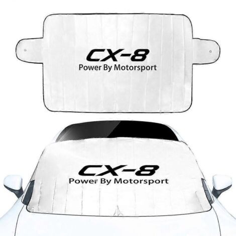 Pare-soleil de pare-brise avant de voiture de qualité supérieure pour Mazda 3, 6, 2, CX-5, CX-9, CX-3, CX-30, MPS, Demio, Axela, Atenza, MX-5, BT-50, Biante, MS - Accessoires auto - Pour CX-8