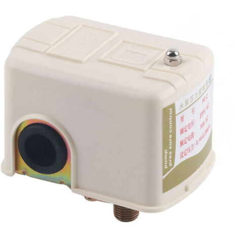 Interrupteur de pression réglable 220V pour pompe de puits bipolaire