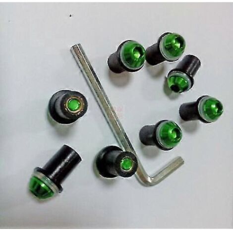 Pare-brise ABS de haute qualité pour moto Yamaha YZF R1 (2004-2006) - Vis vertes