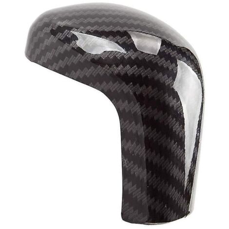 Garniture de pommeau de levier de vitesse automobile style sport, imprimé fibre de carbone, pour Corolla Hatchback 2018-2020 2019--