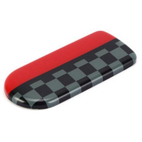 Couvercle de poignée de boîte à gants de voiture, garniture de boîte de rangement, autocollant, couvercle de bol pour S F54 F60 Noir Rouge--