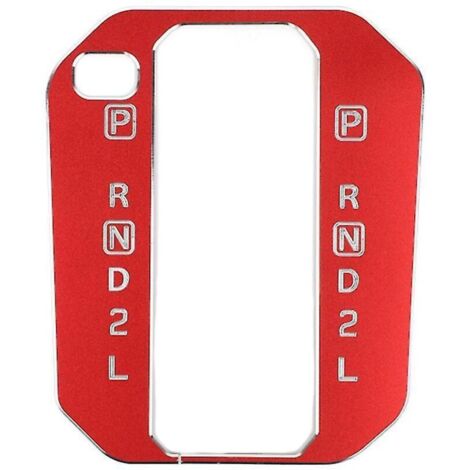 Autocollants de garniture et de cadre de panneau de changement de vitesse pour Jimny 2019 2020 2021 2022, accessoires, rouge--