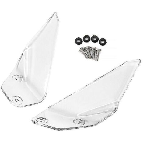 Déflecteur de vent latéral transparent pour pare-brise BMW R1200GS Adv (2014-2020) et R1250GS Adventure (2019-2021).