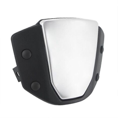 Pare-brise sport pour moto Honda CB1000R (2019-2022) - Déflecteur de vent avant avec support - Argent et noir