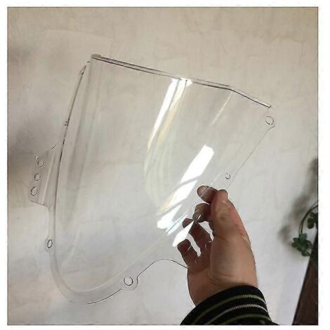 Pare-brise pour Suzuki GSX-R1000 (2005-2006) K5/K6, teinte iridium fumée bleue transparente.