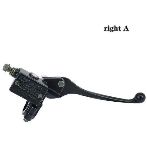 Pompe de frein avant pour quad/moto tout-terrain, cylindre 50-250 cm³, pompe hydraulique universelle, levier d'embrayage, accessoires pour quad/cyclomoteur (gauche B)
