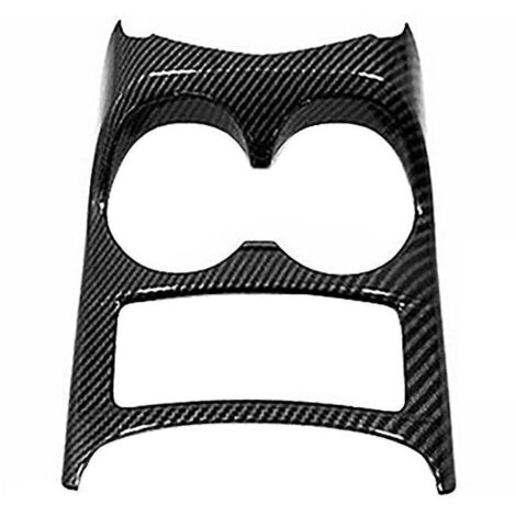 Couvercle de porte-gobelet central avant en fibre de carbone pour voiture J11 2014-2020--