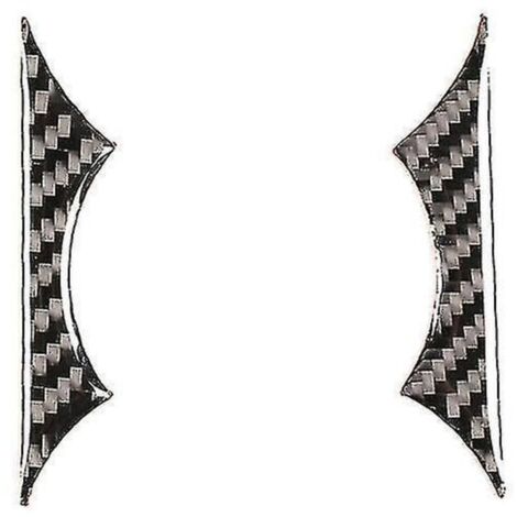 Bande adhésive décorative pour porte-gobelet en fibre de carbone pour 2 2007-2012 Accessoires--