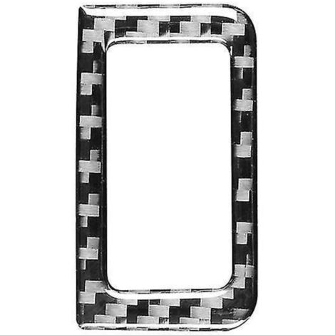 Autocollants en fibre de carbone pour A6 C8 2019-2023, cache décoratif pour bouton de commutateur de porte et de coffre, intérieur AC--