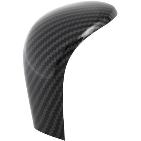 Pour Navara Np300 2016-2019 Voiture Coque de pommeau de levier de vitesse en fibre de carbone, autocollant décoratif--