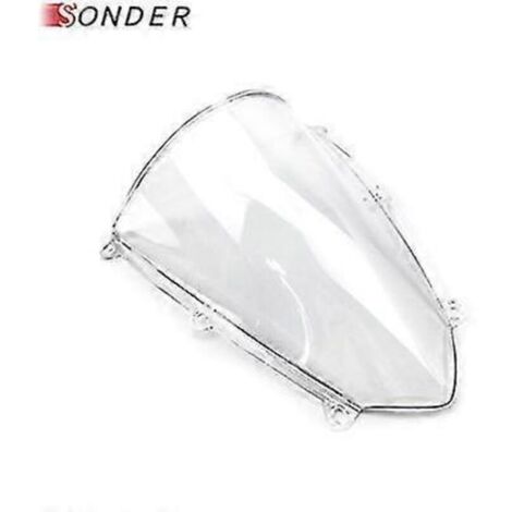 Pare-brise transparent pour Honda CBR 600 (2007-2012) 600RR F5 CBR600RR Double Bulle CBR600RR 07 08 09 10 11 12