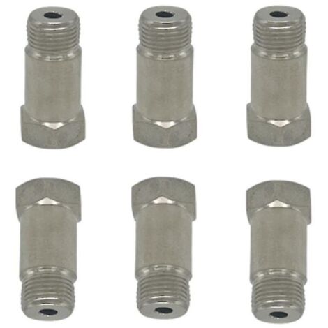 Adaptateur de connecteur d'oxygène modifié pour voiture, rallonge de tuyau de test de capteur d'oxygène O2 x 1,5, adaptateur de réparation de cellule 6p-- (1/5)