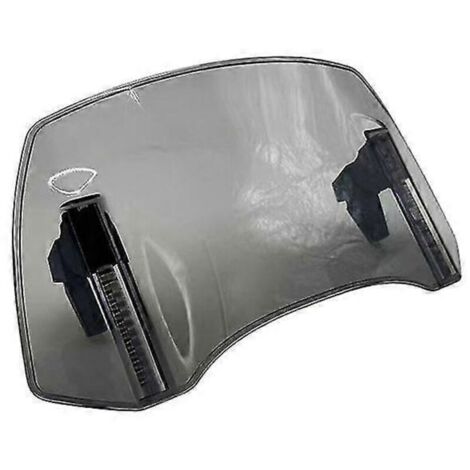 Déflecteur de pare-brise réglable pour Suzuki Burgman 125, 150, 200, 250, 400, GS500F, V-Strom, DL650, DL1000 - Fumé