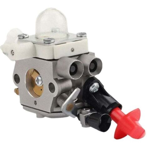Carburateur STIHL avec filtre à air compatible avec les tondeuses à gazon FS40, FS50, FS56, FS70, FC56, HT56 et KM56 (pièces détachées 4144 120 0608)-AquaForge (1/4)