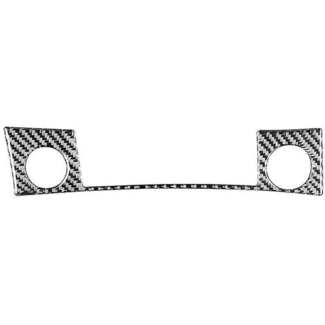 Garniture adhésive décorative en fibre de carbone pour panneau de boutons moteur Q5 2018-2023 - Accessoires intérieurs