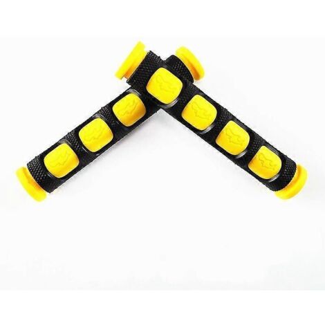 Manchon de protection en caoutchouc pour freins de moto et vélo, antidérapant et durable, en silicone, pour poignées de freins - Jaune