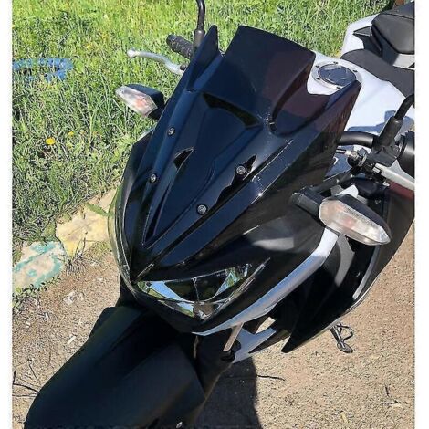 Pare-brise pour Kawasaki Z250 Z300 (2013-2018) - Déflecteurs de pare-brise - Teinte fumée foncée