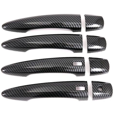 Accessoires et autocollants pour poignées de porte extérieures de voiture Sylphy 2020, 2021 et 2022, en ABS et fibre de carbone.