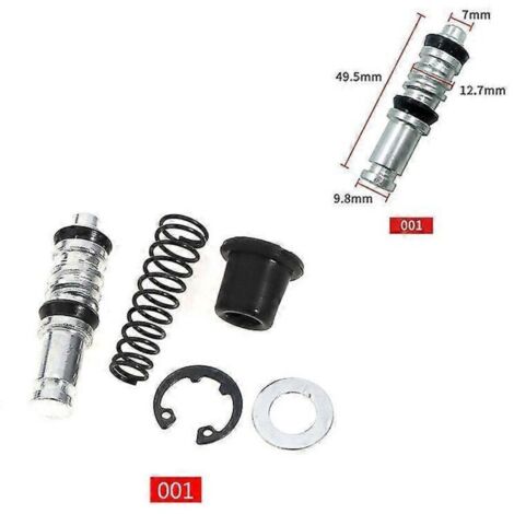 1 kit de réparation de piston de pompe de frein et d'embrayage de moto (11 mm, 12,7 mm, 14 mm, 16 mm) - Accessoire de réparation - N1