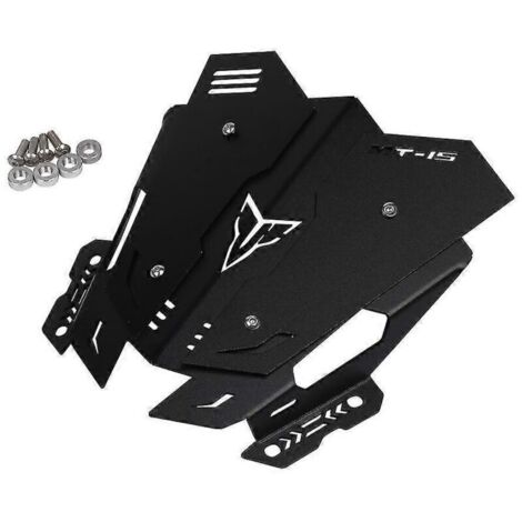 Accessoires moto : pare-brise sport, déflecteur de pare-brise pour Yamaha MT125 (2020-2021), MT15 (2018-2020) – Noir (1/5)