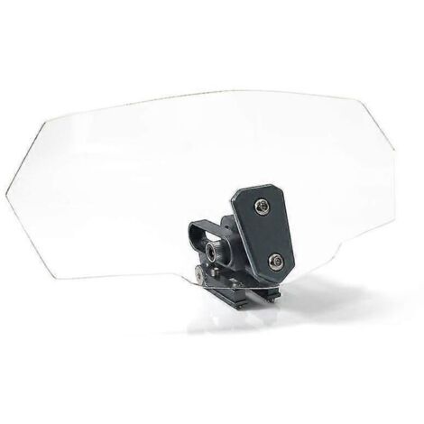 Extension de pare-brise à clipser pour BMW F650GS 2000-2012, F700GS 2012-2018, F800GS et F800GS Adventure - Titane