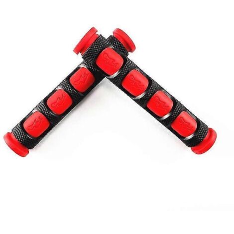 Manchon de protection en caoutchouc pour freins de moto et vélo, antidérapant et durable, en silicone, rouge.