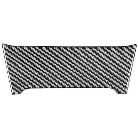 Autocollant en fibre de carbone pour panneau de commande central et allume-cigare pour B8 2016 2017 2018 - Accessoires