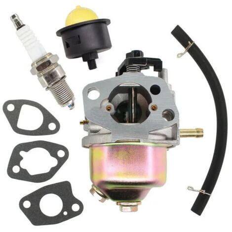 Kit de carburateur pour tondeuses à gazon Einhell GC-PM 46/1, GC-PM 51/2 S et HBM 46 R - Pièces détachées pour machines de jardin-AquaForge