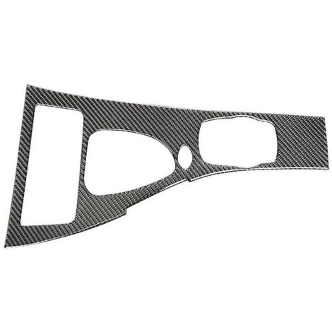 Cache de panneau de levier de vitesse de console centrale en fibre de carbone pour - E92 M3 2007-2013 Accessoires intérieurs--