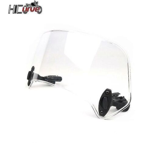 Pour Loncin Voge 500 Ds 300rr 180rr 300ds 500ds 650ds : Déflecteur de vent réglable et verrouillable, grand format transparent
