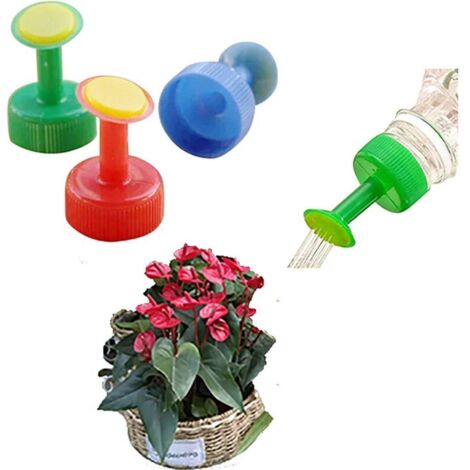 Lot de 6 arrosoirs avec diffuseur en forme de bouchon de bouteille Coca-Cola pour plantes et pots - culture d'intérieur et jardinage de bonsaïs-AquaForge (1/5)