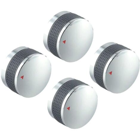 Ensemble de 4 boutons de commande pour barbecues à gaz, 58 mm et 50 mm, pièces de rechange pour outils de jardin et barbecues. Durable - AquaForge (1/5)