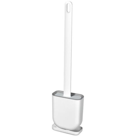 Brosse de toilette en silicone avec base-AquaForge (1/5)