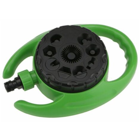 Arroseur de jardin à 8 jets, poignée ergonomique et buse d'arrosage réglable-AquaForge
