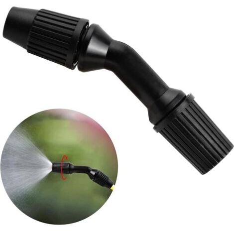 Buse de pulvérisation en plastique - Accessoires pour arroseur de jardin - Pièces de rechange pour arroseur agricole 3L/5L/8L - Noir-AquaForge
