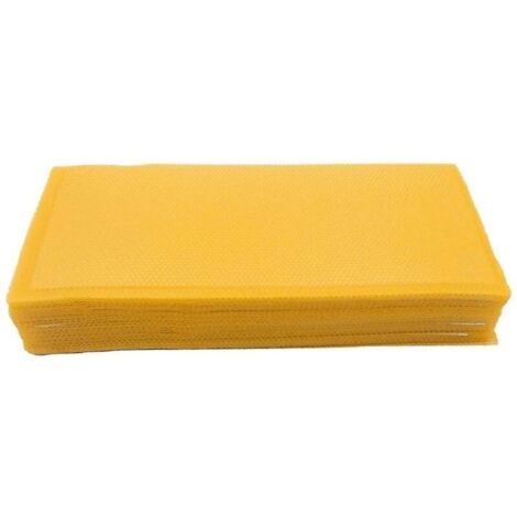 30 alvéoles pour ruches, feuilles de cire d'abeille pour la fabrication de bougies, flocons de cire d'abeille, apiculture - AquaForge
