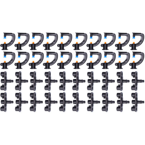 Lot de 20 têtes d'arrosage atomisantes réfractives de type G pour serre de jardin-AquaForge