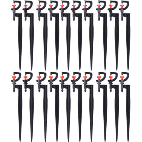 Lot de 20 buses d'arrosage rotatives à 360° de type G pour jardin et pelouse - Accessoires d'arrosage-AquaForge