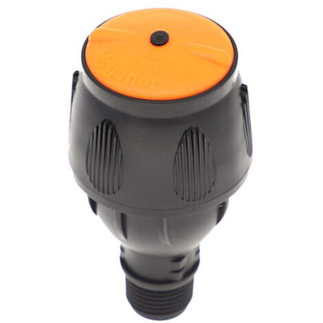 Système d'irrigation à 4 points de portée moyenne, irrigation rotative à 360 degrés, système d'irrigation agricole pour jardins (550 L, H orange 1,2")-AquaForge